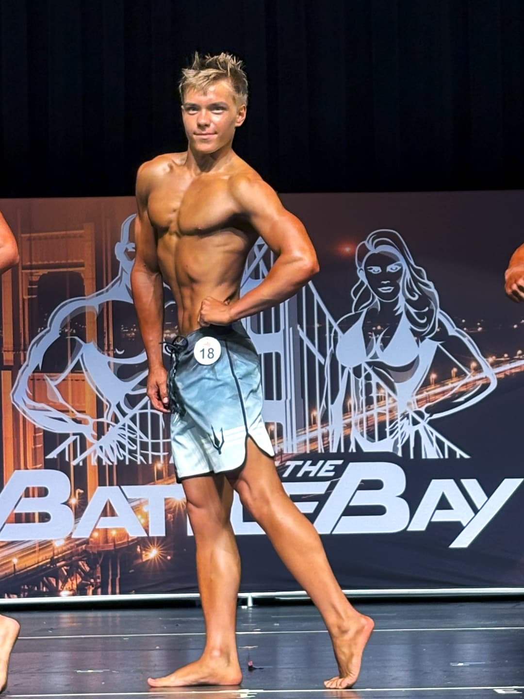 Alexey Fedorov bodybuilding — Battle of the Bay 2025, U20 Men's Physique